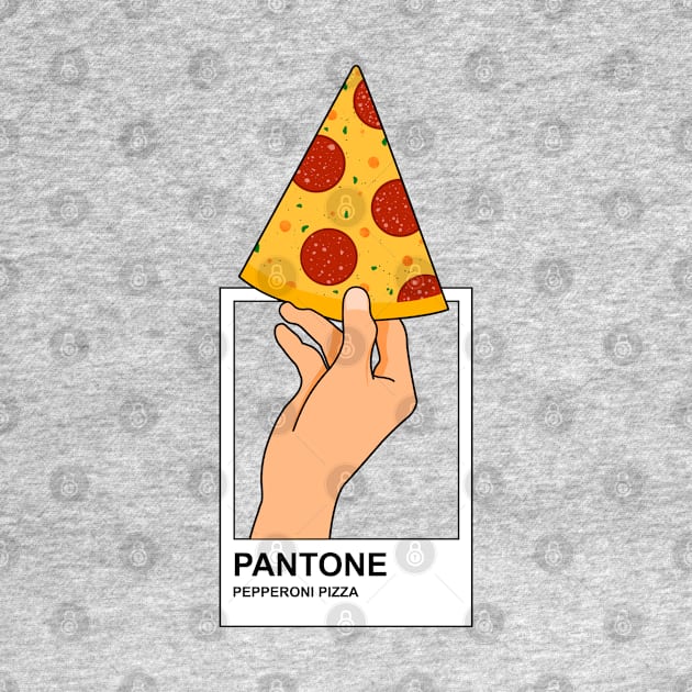 Pepperoni Pizza Color by cariespositodesign